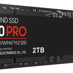 990 PRO SSD 2TB NVMe M.2 PCIe Gen4, M.2 2280 Internal Solid State Hard Drive, for High End Computing, Gaming, and Heavy Duty Workstations