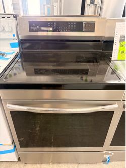 Frigidaire gallery electric stove with warranty