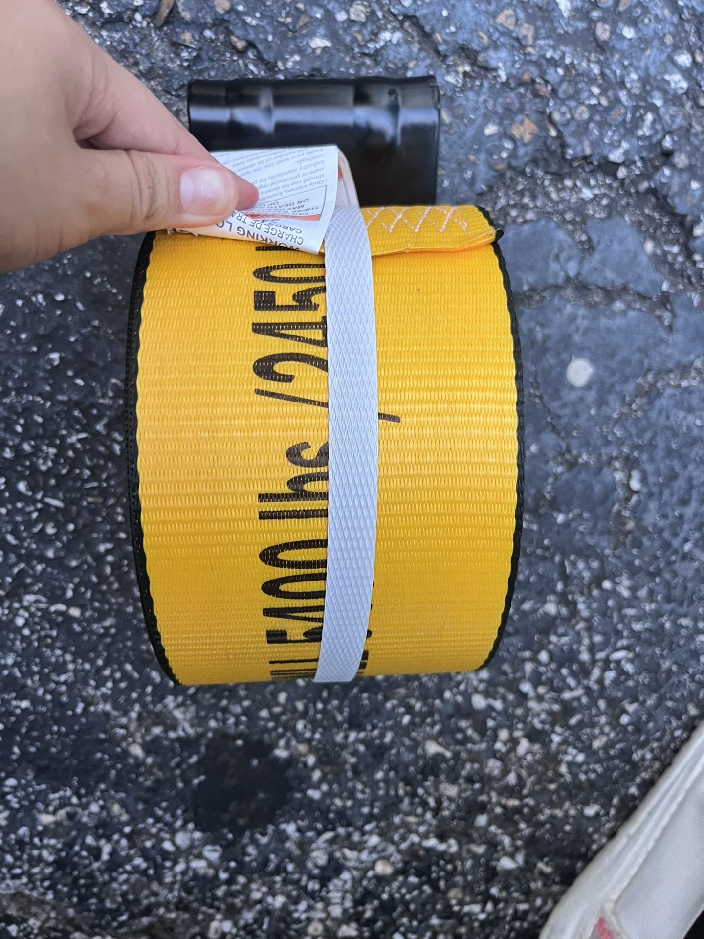 Winch strap 