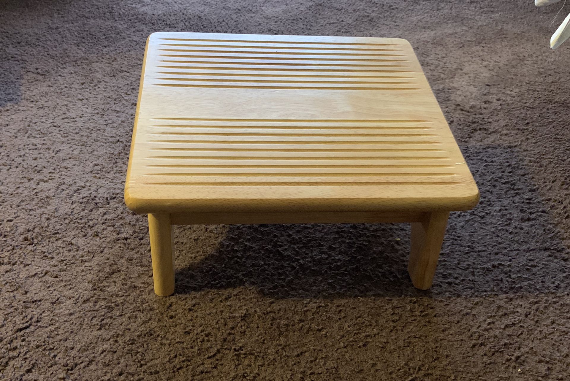 Wood Nursing Stool