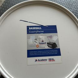 Academy Baseball Bucket And Bat