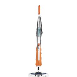 BISSELL PowerFresh Lift Off Pet Steam Mop 1544A 13" Cleaning Path Brite White/Samba Orange: Floor Steamer Mop, Electric, 2 Speeds