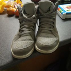 Grey Nike Jordans Size 13