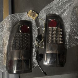 smoke brake tail lights and headlights, fits  1997 to 2003 f150 
