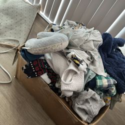Box Of Baby Boy Clothes