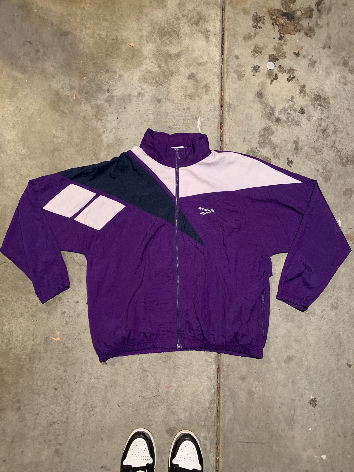 Vintage Reebok windbreaker size large