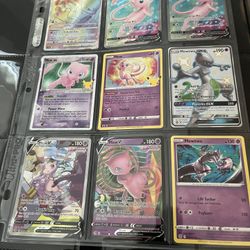 Pokémon Mew And Mewtwo Lot 9 Cards