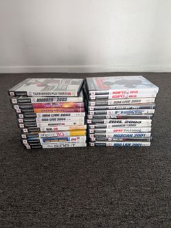 PS2 Game Lot – 20+ Sports Titles