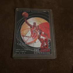 MICHAEL JORDAN 1998 UPPER DECK #50 MJ RETRO 23 NIGHTS INSERT 