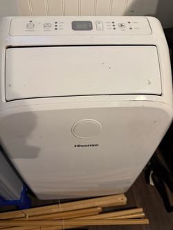 Hisense white air conditioner