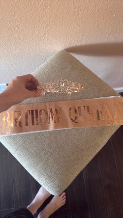 Birthday Crown & Sash