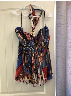 Strapless/halter top. 2xl.