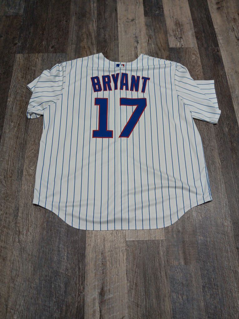 Nike Cubs Bryant #17 Jersey 