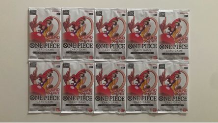 Round 1 one piece promo packs 10  sealed brand new