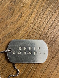 Chris Cornell Metal Dogchain Necklace