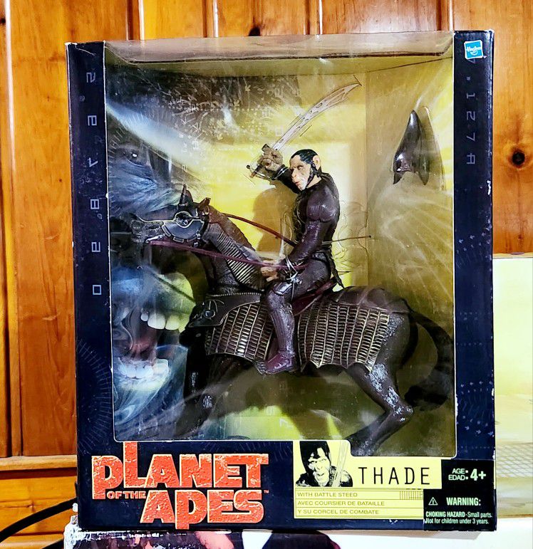 Planet of the Apes Thade With Battle Steed 