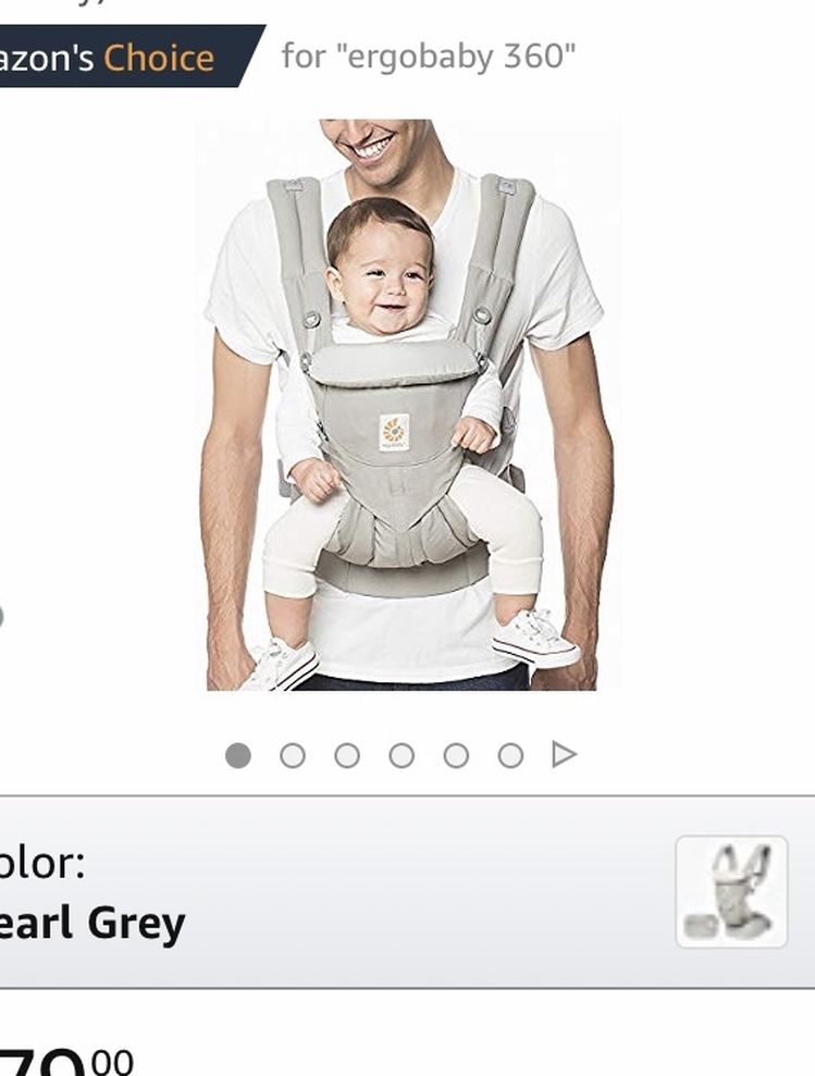 Ergo Baby Carrier with Infant Insert