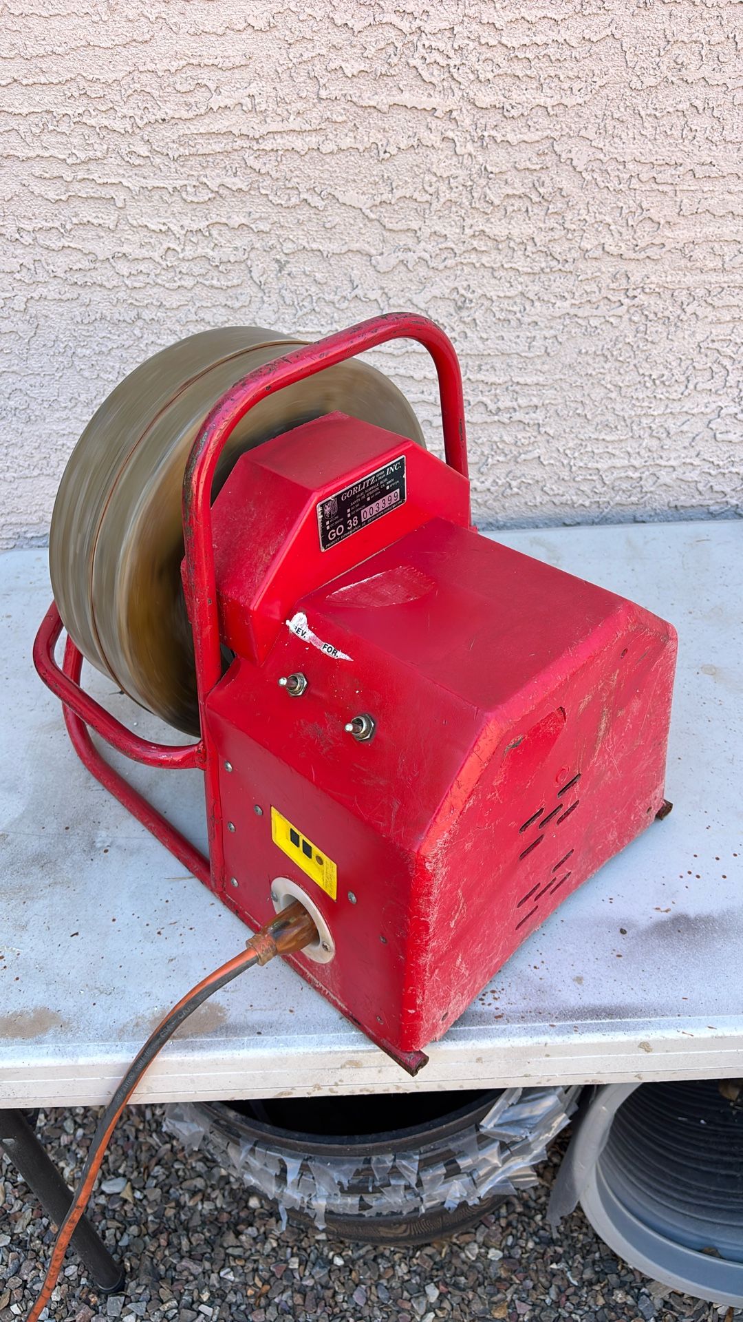 Gorlitz GO 380 Drain cleaning machine