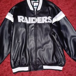 Men's XL Oakland Raiders Jacket