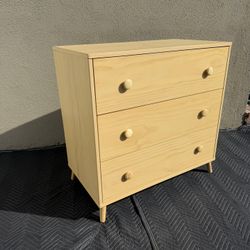 New Jordan 3 Drawer Dresser/Natural Dresser