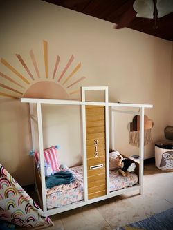 The Cutest Tiny House Bed- Crate & Kids