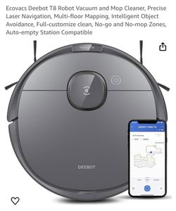 Deebot T8 Robot Vacuum And Mop Cleaner