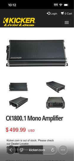 Kicker Amplifier