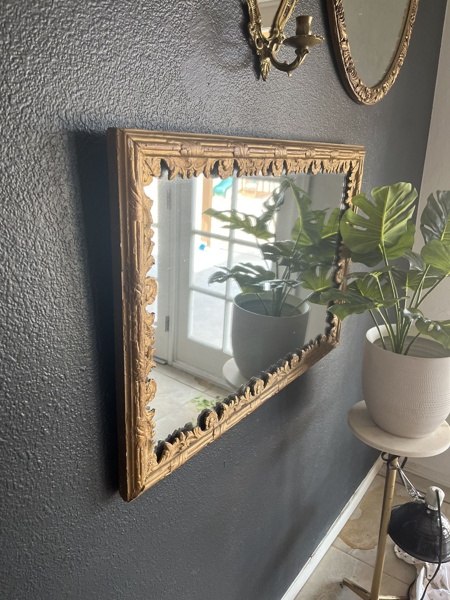 Antique Gold Mirror