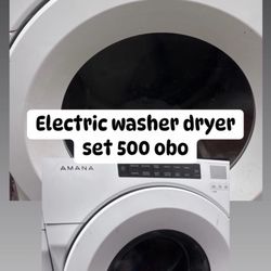 Front loader, washer, and dryer set