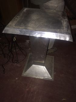 Metal tables