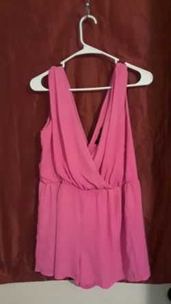 Pink romper short
