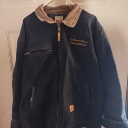 Levi Styled Berne Work Jacket Size Large Good Shape
