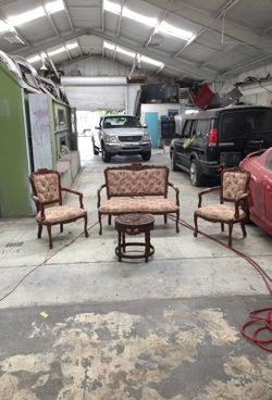 Beautiful Antique Wood Set