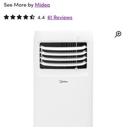 Midea 8000 BTU Portable Air Conditioner for 150 Square Feet with Remote Included