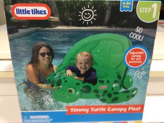 Step 1 Little Tikes Timmy Turtle Canopy Float 