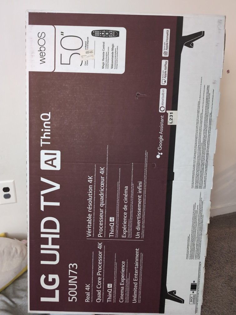 LG UHD TV AI ThinQ 50" (50UN73)