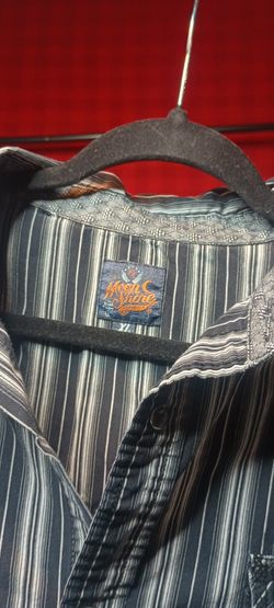 Pearl Snap Shirt XL