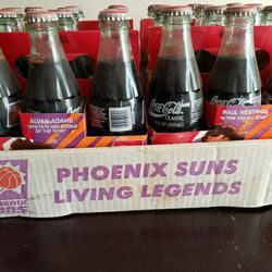Coca Cola bottles NBA Phoenix Suns 1993 Western Conference Champions