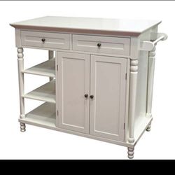 New White Kitchen Island