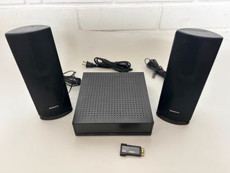Sony TA-SA300WR Surround Amplifier, SS-TSB111 Speakers & EZW-RT50 Transceiver