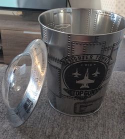 Top Gun Popcorn Tin
