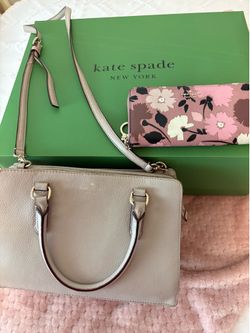 Beautiful Kate Spade Purse and Wallet Set.  $55.00