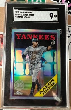 2023 Topps Chrome Aaron Judge SGC Mint 9