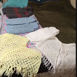 Shawls / Vests , Capas, Chalecos