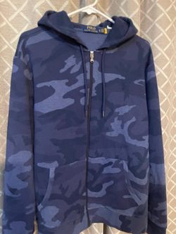 Polo ralph lauren camo zip up hoodie