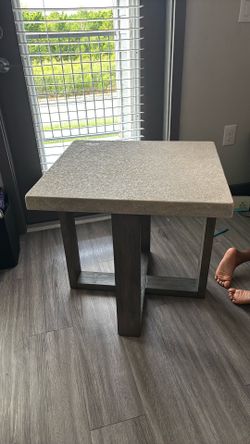 Brown side table