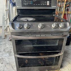LG Double oven stone