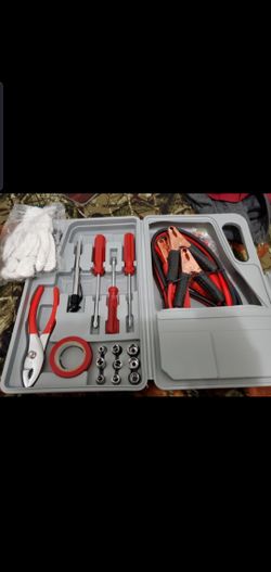 Roadside kits + mobile mount + tire pressure guage