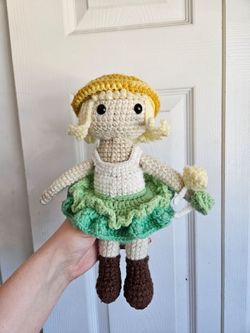 Handmade Lemon Lime Lollipop Doll