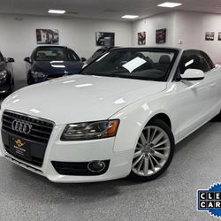 2011 Audi A5 Convertible / Clean CARFAX